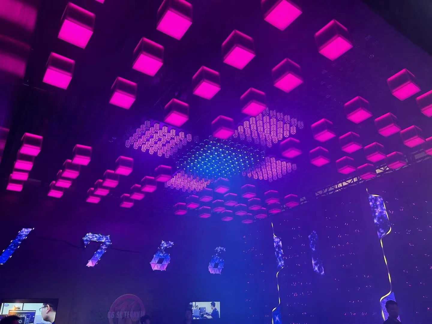 LED Curtain Wall Light LED Background Wall LED Panel Light for Stage ...