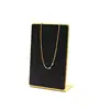 Microfiber vertical earring stand black