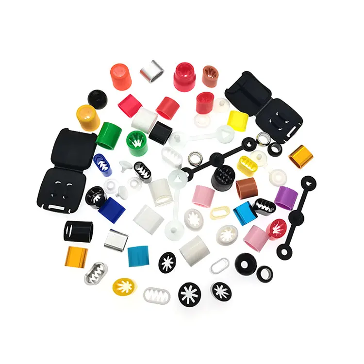 Disposable Plastic Wristband Snap Lock Two Parts Plastic Snap Button for Wristband Bracelet Clip