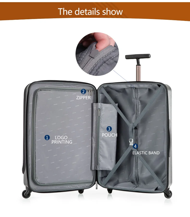 25 Inches Single Luggage Hinomoto Luggage Wheels Front Open 100