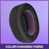 Version Bluetooth tissage filet noir+violet