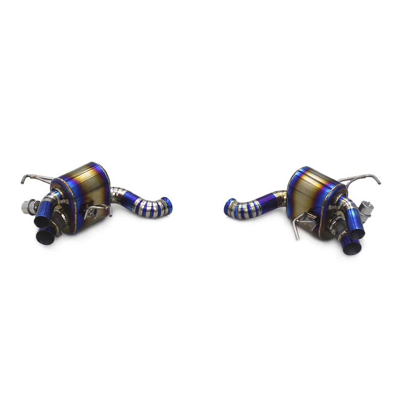 Rear Section Exhaust For Ferrari California 4.3L 2009-2014 Titanium Exhaust Pipe Muffler Escape