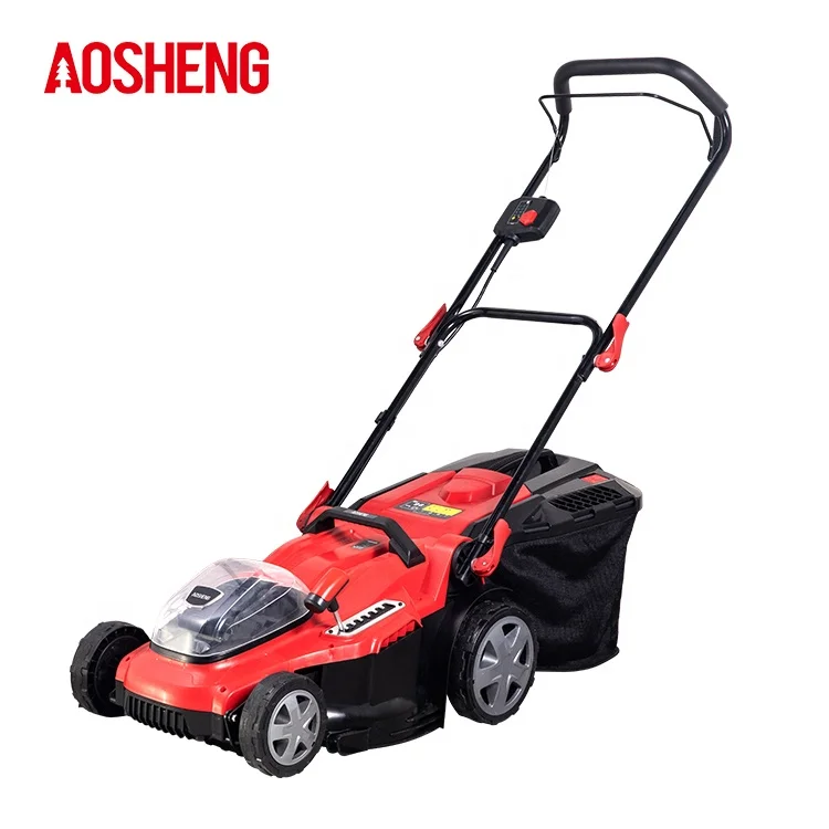 AOSHENG 40V 5.0Ah battery standard charger for grass cutting hand push 16 inches garden professional lawnmower