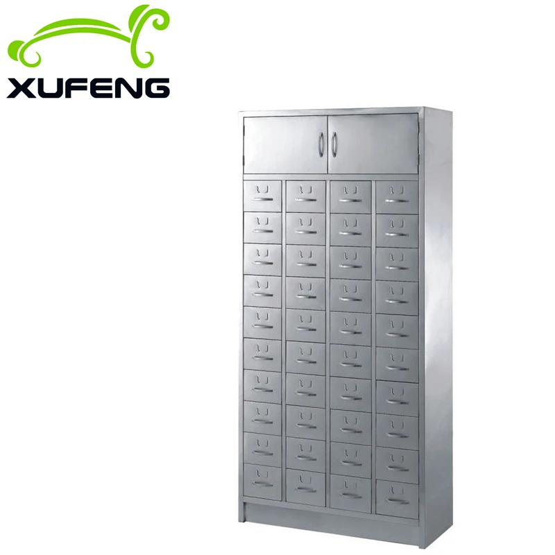 
 Простой в чистке прямоугольный китайский медицинский шкаф из нержавеющей стали больничный аптечный шкаф для больничного использования  
