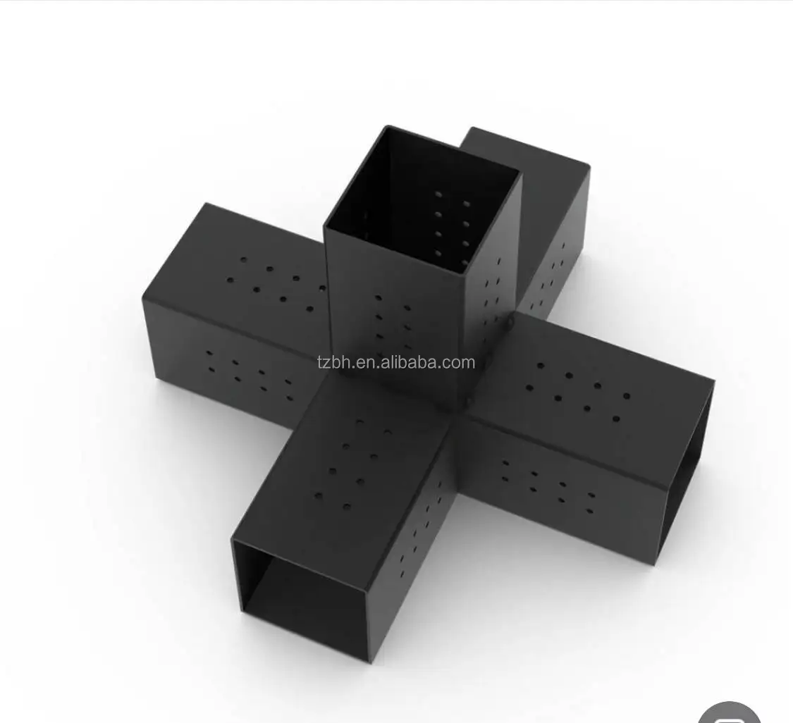 Custom Size And Logo Pergola Post Base And Wall Bracket For 4x4 6x6