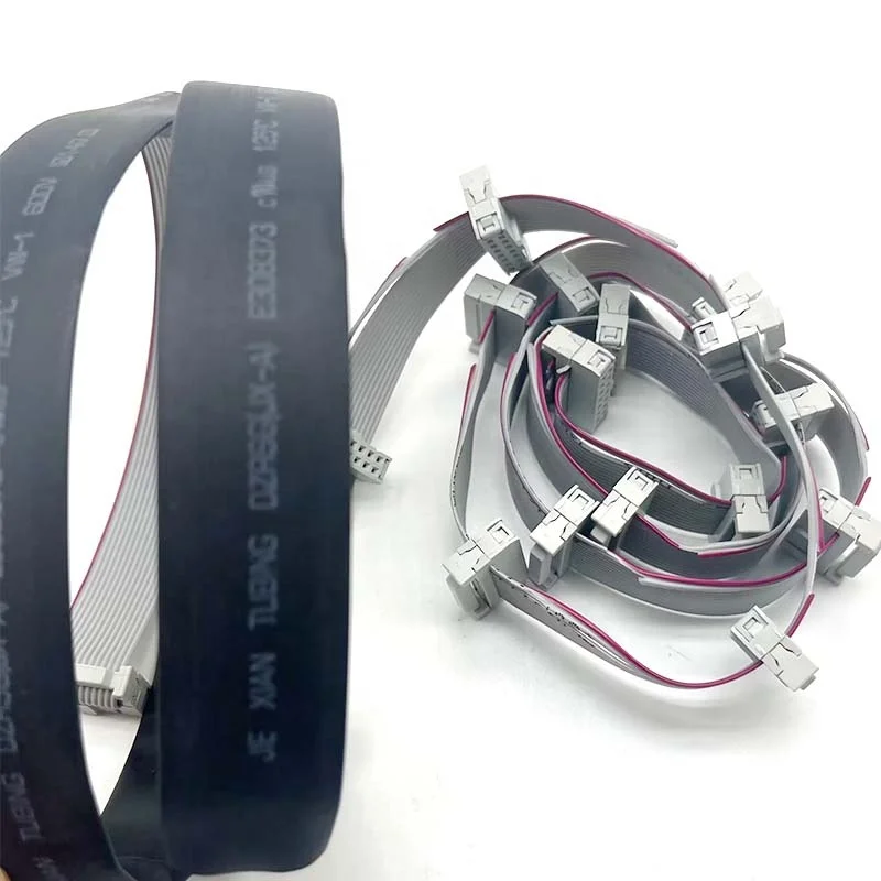 Textile Machinery Accessories Connecting Cable with 16+1PIN for Jacquard Loom Spare Parts Connecting Cable with14+1 PIN
