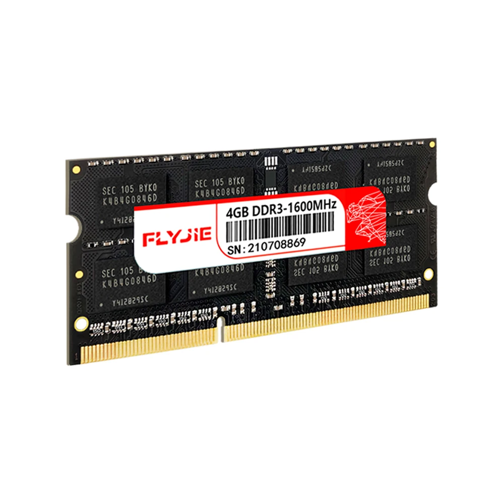 Flyjie 4GB Internal Ddr DDR3 NB Memory Ram DESKTOP Ram 1600MHZ DDR 3