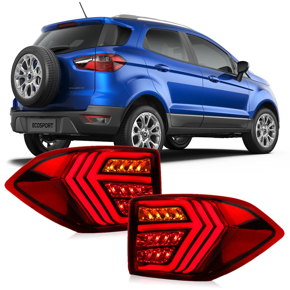 Keen Rear Tail Light Assembly For Ford Ecosport 20132019 Led Tail Lamp Stop Brake Lamp With
