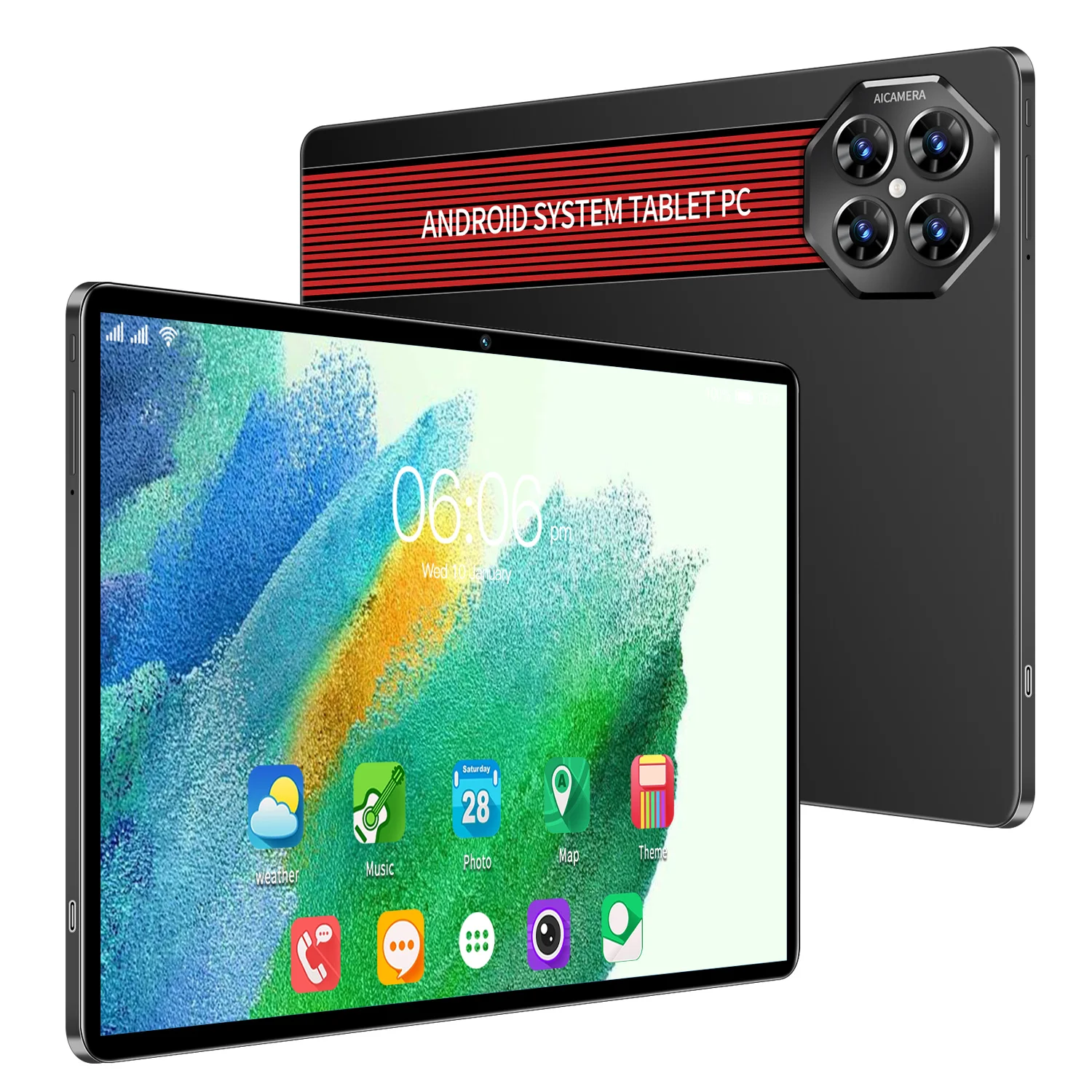 未使用 Tablet PC MUNBYN ILT01 Ultra Light Tough Android Tablet - Munbyn