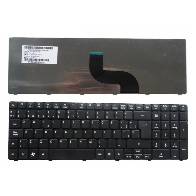 spanish keyboard for acer e1-531 e1-571