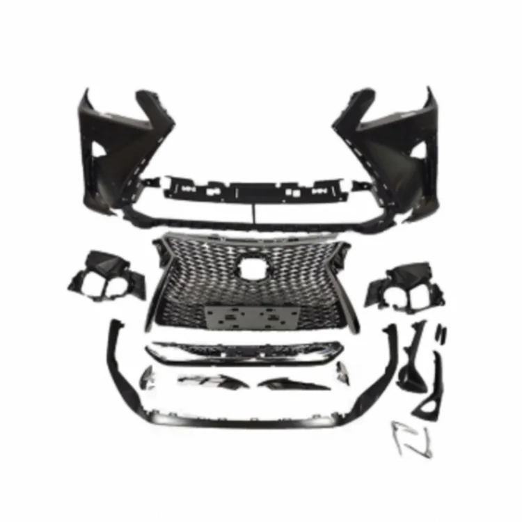 Saivis Front Grille Sport Mesh Kit Gloss Black body kit For Lexus RX200T/450h 2016-2019 F-sport