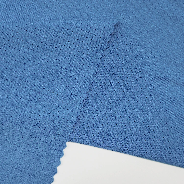 Quick Dry Sports Polyester Fabric Mesh Material, 95 Polyester 5 Elastane Cationic Mesh Fabric for Sport/ details