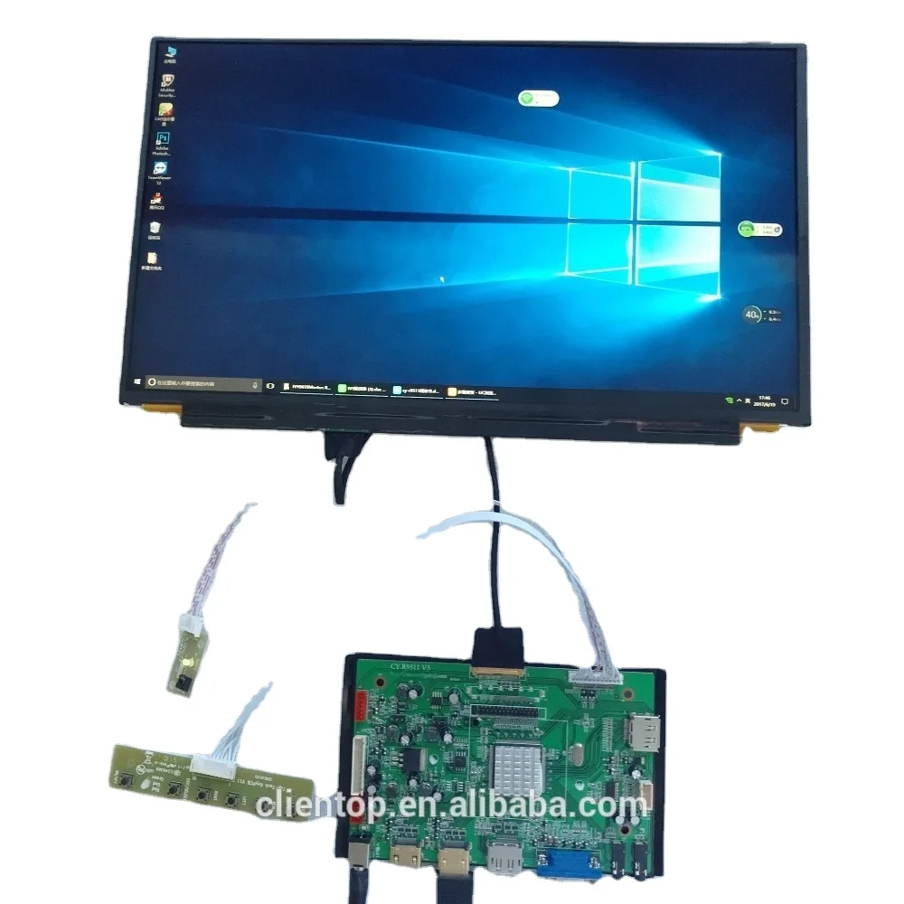 15.6 Inch 4K LCD Screen Display Panel with 4K Edp Driver Board