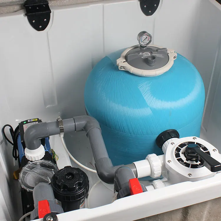 Inground Pool Sand Filter 12m3/h Buries Pool Filter Noneed Machine