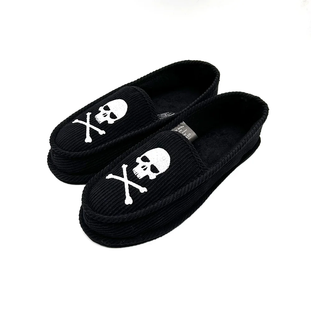 Custom Printing Pattern Comfortable Lightweight Corduroy Loafer