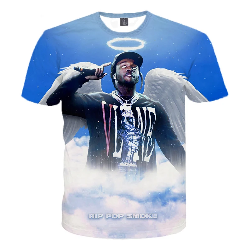 Shop Our POP SMOKE T Shirt - Custom 3D Printed Streetwear