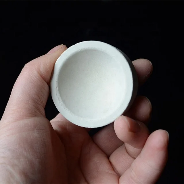 Magnesite Cupel for Fire Assay Flux Assay Lab Standard Component 6A 7A for Lab