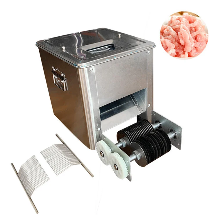 Small Home Use Meat Cutting Slicing Machine Mini Portable Beef Meat Cutter Dicing Machine Electric Meat Slicer Cutter
