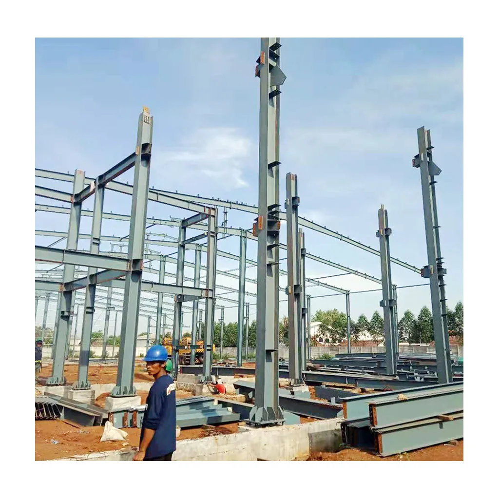 Steel Structure Workshop with Overhead Crane