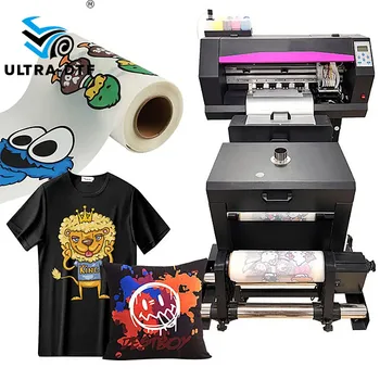 60cm*100m DTF PET Film Roll 8.5 Inch Direct Transfer Film Heat Transfer for T-Shirts Textile Printing DTF Printer Compatible