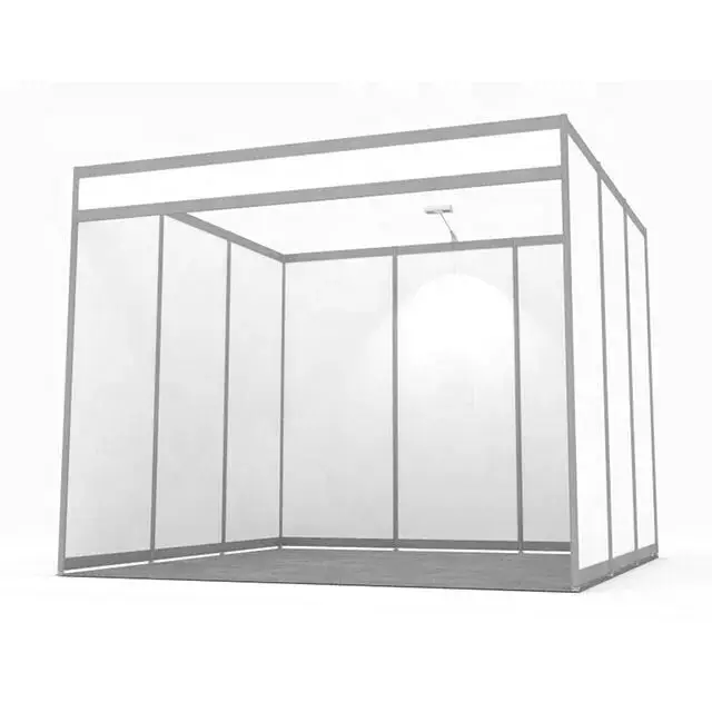 Hebang Modular System Display 8-Way Aluminum Profile Shell Scheme Booth for Exhibition