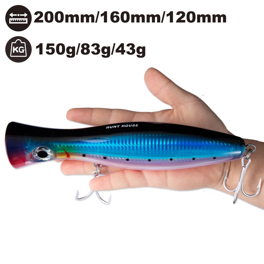 Wholesale Freshwater 60mm 7g Hard Plastic Long Casting Popper Fishing Lure  - China Fishing Lures and Popper Lures price