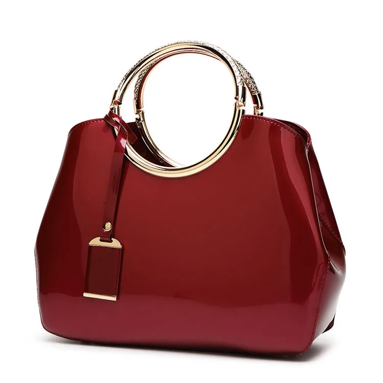 Korean Version Fashion Trendy Ladies Party Bag Red