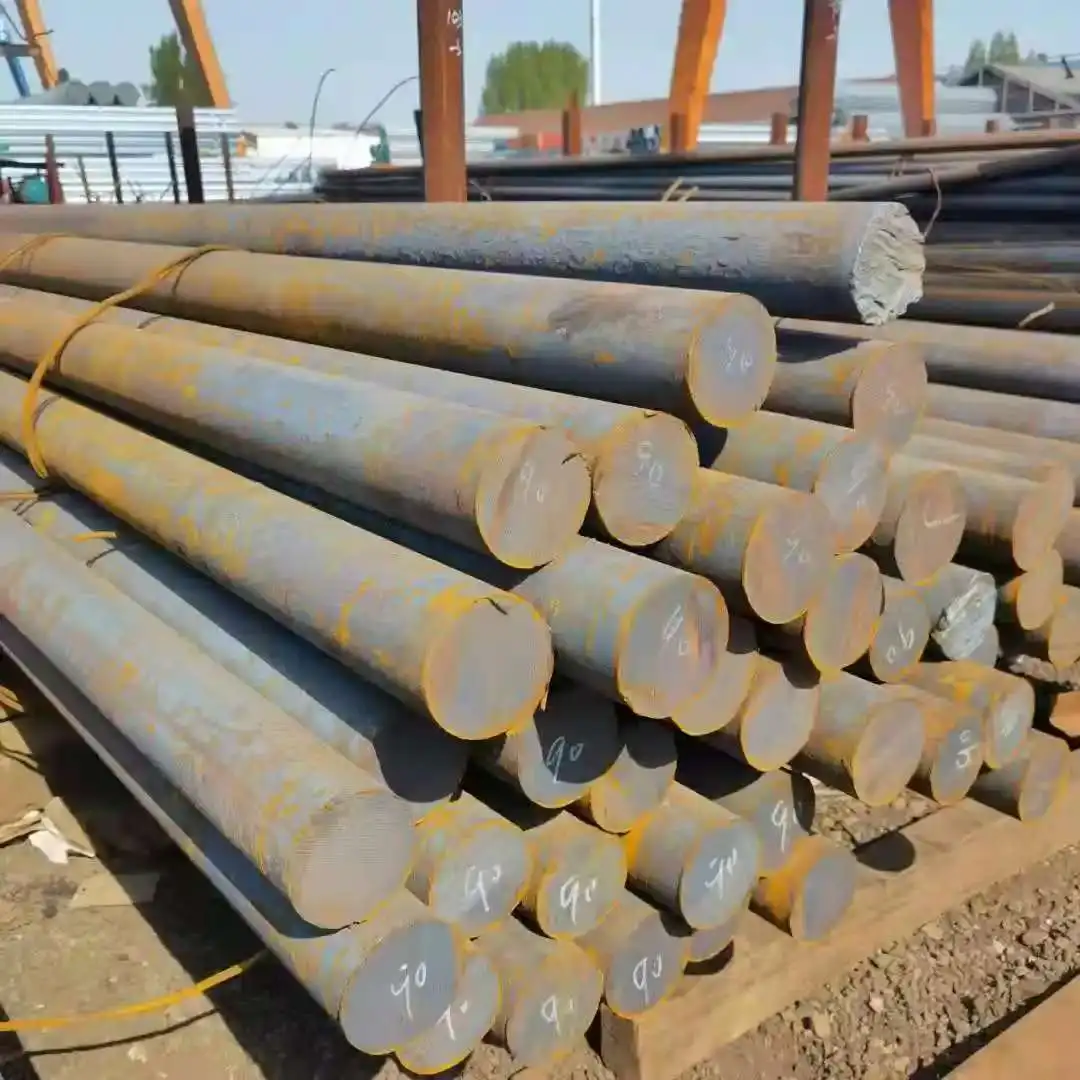 Q195Q215Q345 Round Steel Bars 10#20#35#45# High Quality Material manufacture