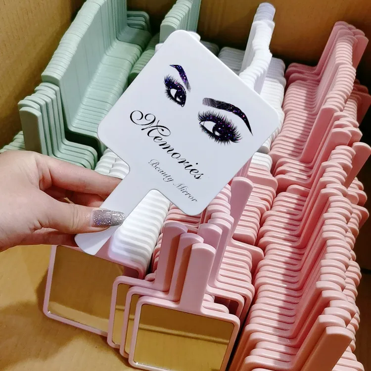Square Handheld Mirror Wholesale Mini Mirror Cosmetic Private Label