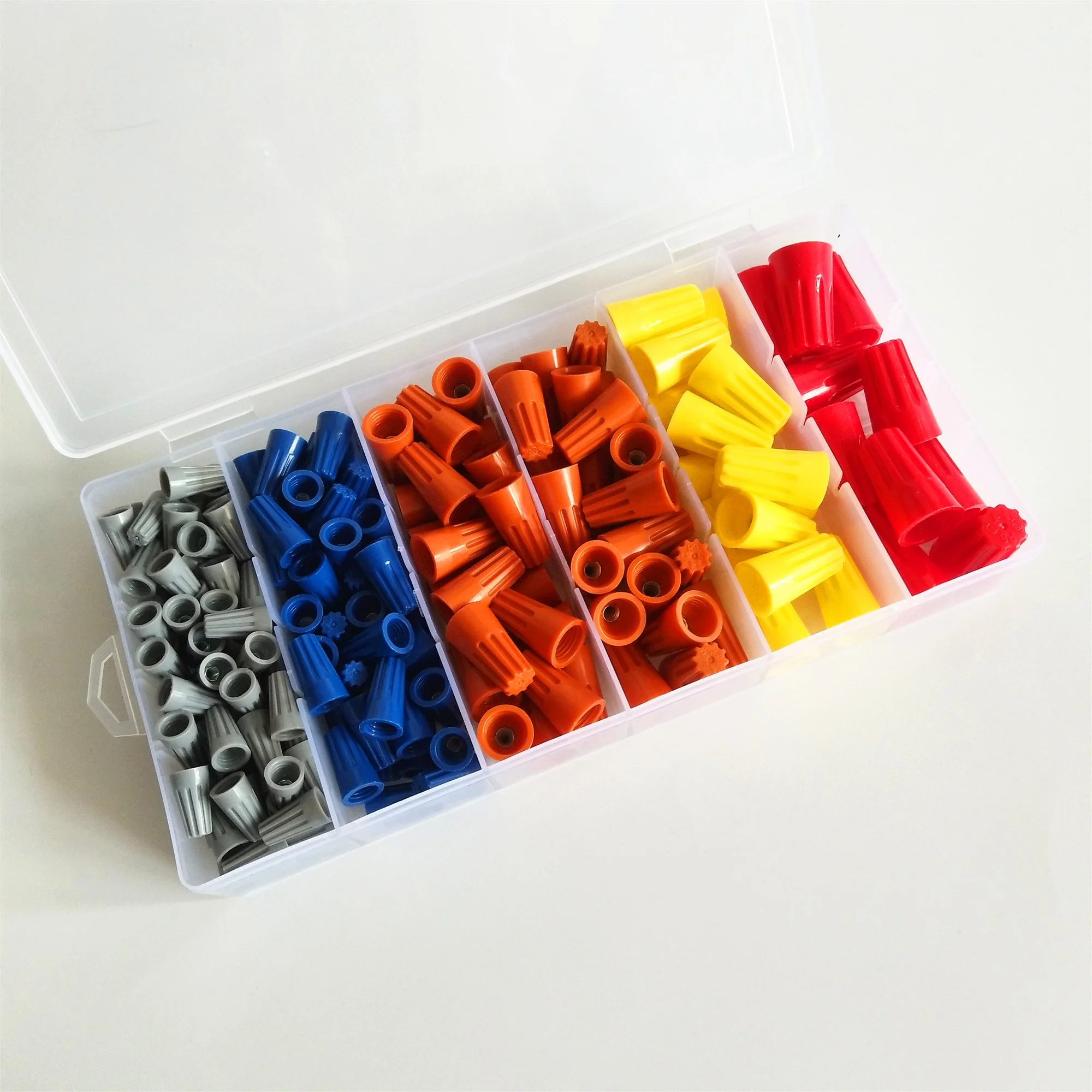 ELECTRICAL WIRE CONNECTOR Assortment Screw Termicals Twist Nuts Caps