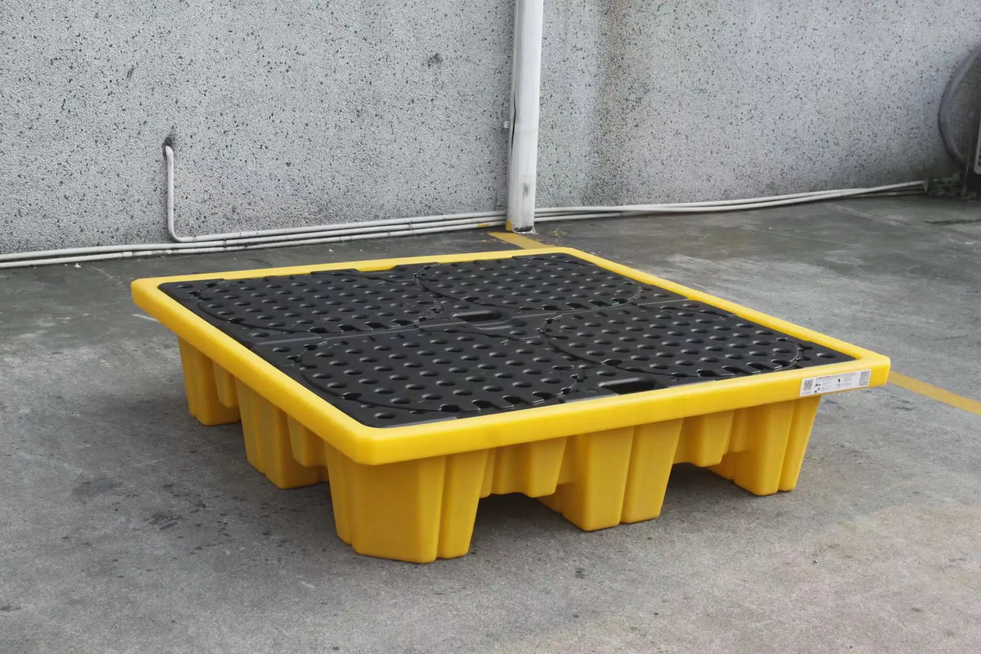 Longshenghe 4 Ways Entry Ibc Spill Containment Pallet Plastic Oil Drums ...