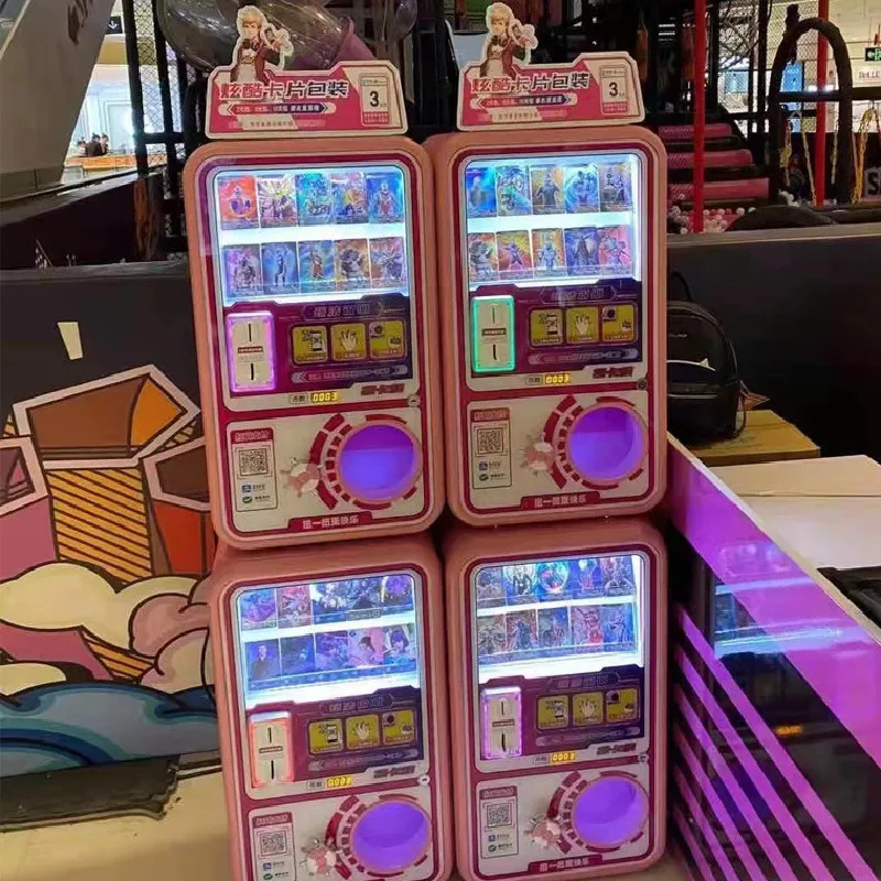 Factory Direct Pink Ball Egg Capsule Gachapon Vending Machine Coin Pusher Gift 1 Year Warranty Directly From the Factory