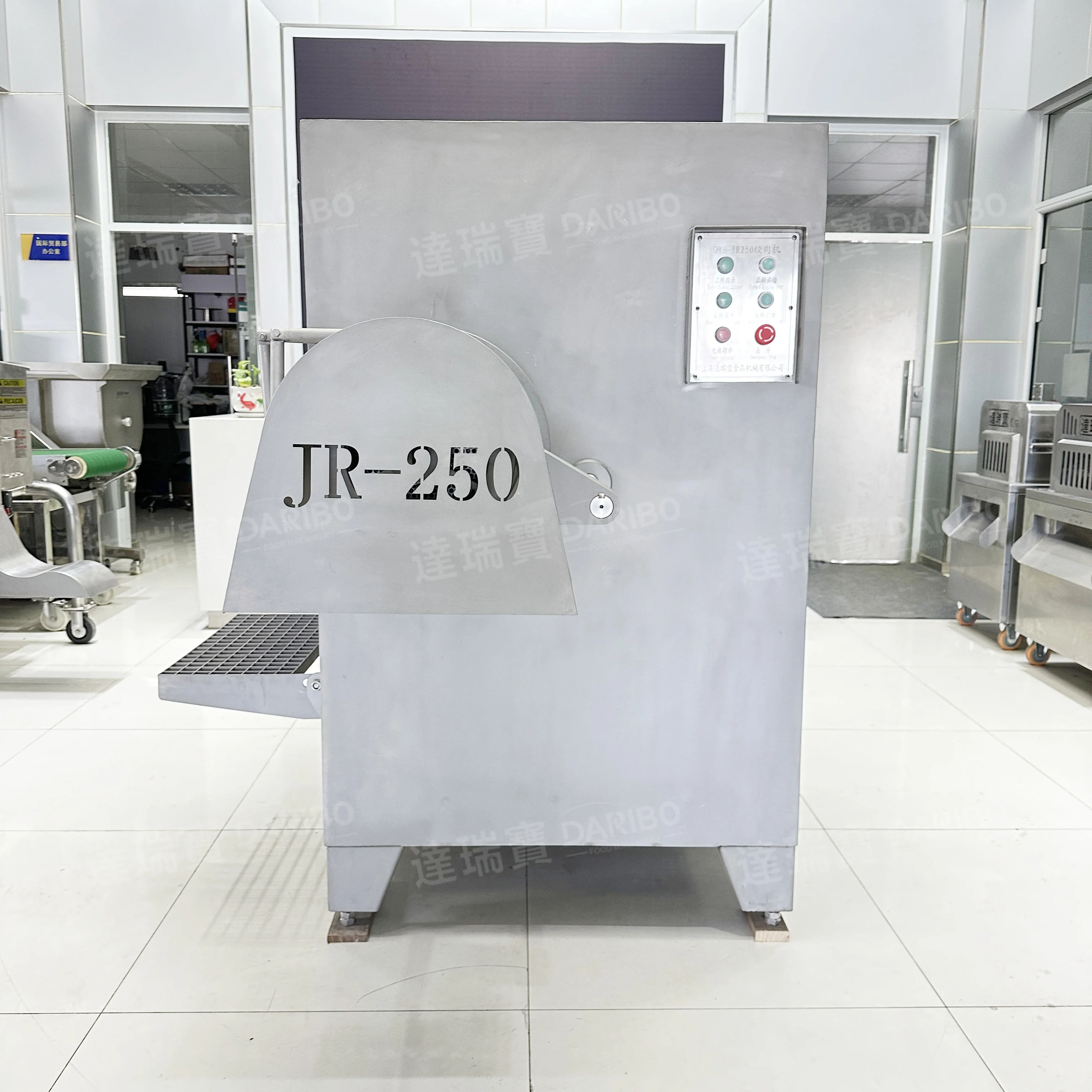 Cheese Grinder Pork Rib Brisket Mincer Meat Block Processing Equipment