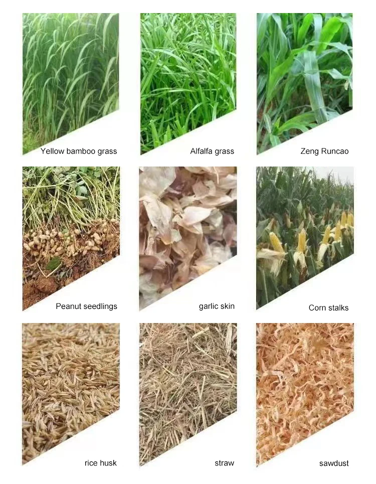 Automatic Farm Silage Baler Wrapper Machine Thickened Steel Plate Wheels Engine Silo Tube Bag Silage Loading Packing Core
