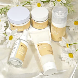 Organic Private Label Skincare Set Rice Water Toner Diy for Wholesale Glowing Skin Products