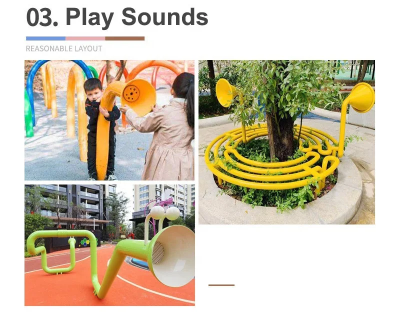 Moetry Musical Playground Outdoor Speaking Tube For Kids Outdoor Music ...