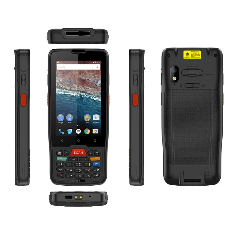 PDA-M52 КПК Android pos терминал 2D сканер
