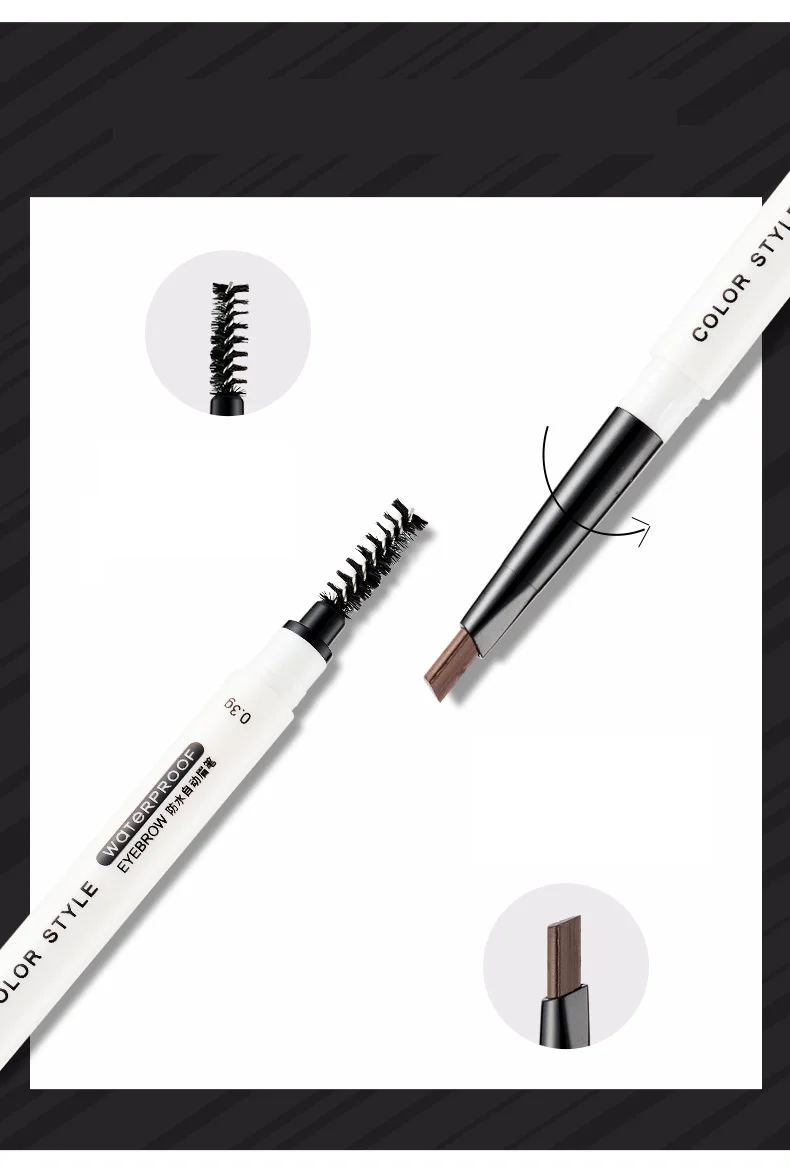 眉笔防水耐汗持久化妆永久自动眉笔 - buy automatic eyebrow pencil