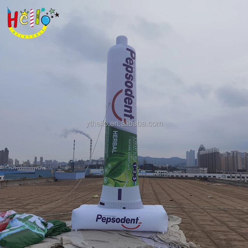 Promotional Advertising Inflatable Toothpaste for Display