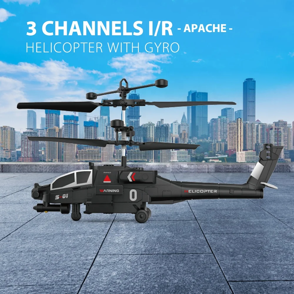 High mini hélicoptère télécommandé 3.5 canaux anti-collision et drone résistant aux chutes jouet