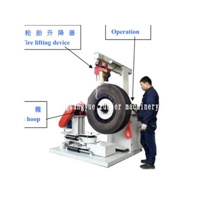 Old Waste Tyre Builder Machine Cold Tire Retreading Plant Tire Building Machine