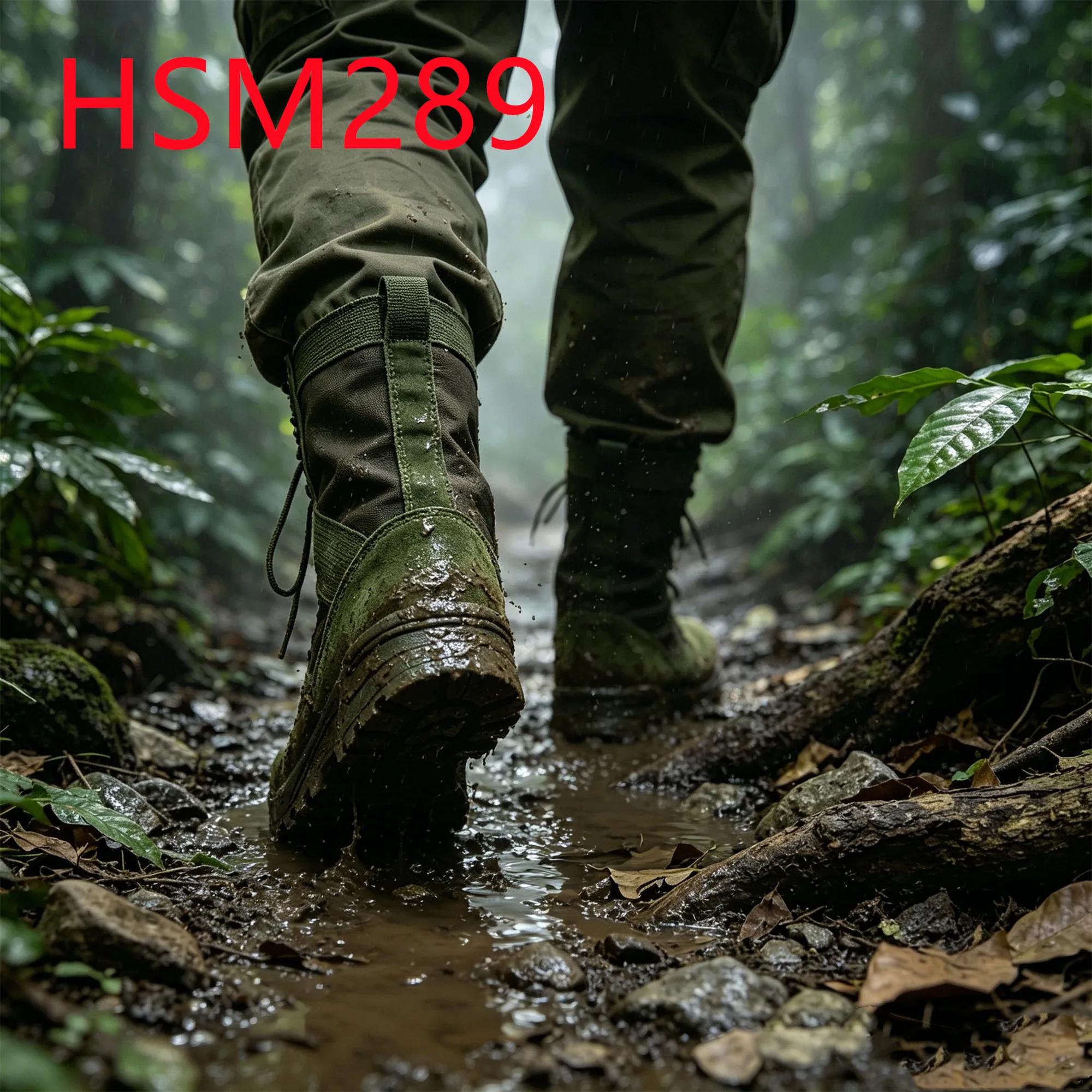 XYM,Philippines EVA+rubber Stitching Sole Green Jungle Boots Field-ready Water Repellent Fabric Hua Singh 8
