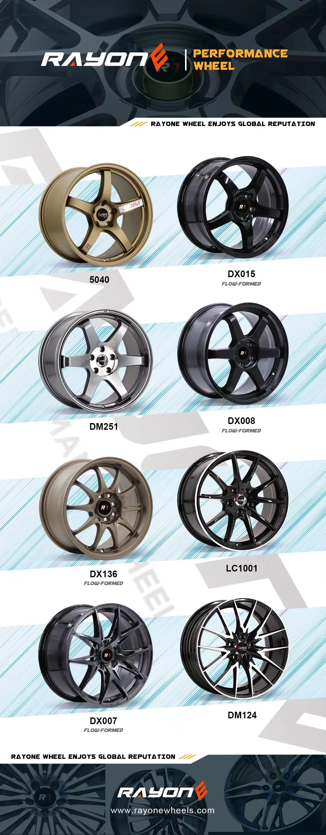 DX090 Lightweight Flow Formed MF10 Aftermarket 15Inch 4x100 Aluminum Alloy Car Wheels Rims for Honda Fit