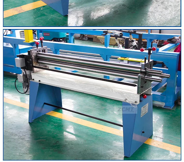 Manual Sheet 3 Roller Rolling Bending Machine Good Price HVAC Duct Mechanical for Construction Galvanized Sheet Metal