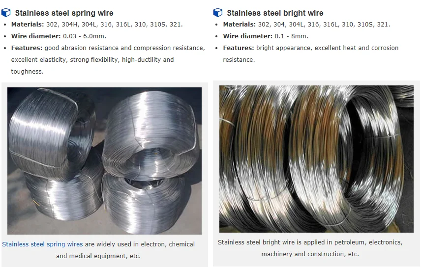 High Quality Ss 22 317L 304 Stainless Steel Wire Rod