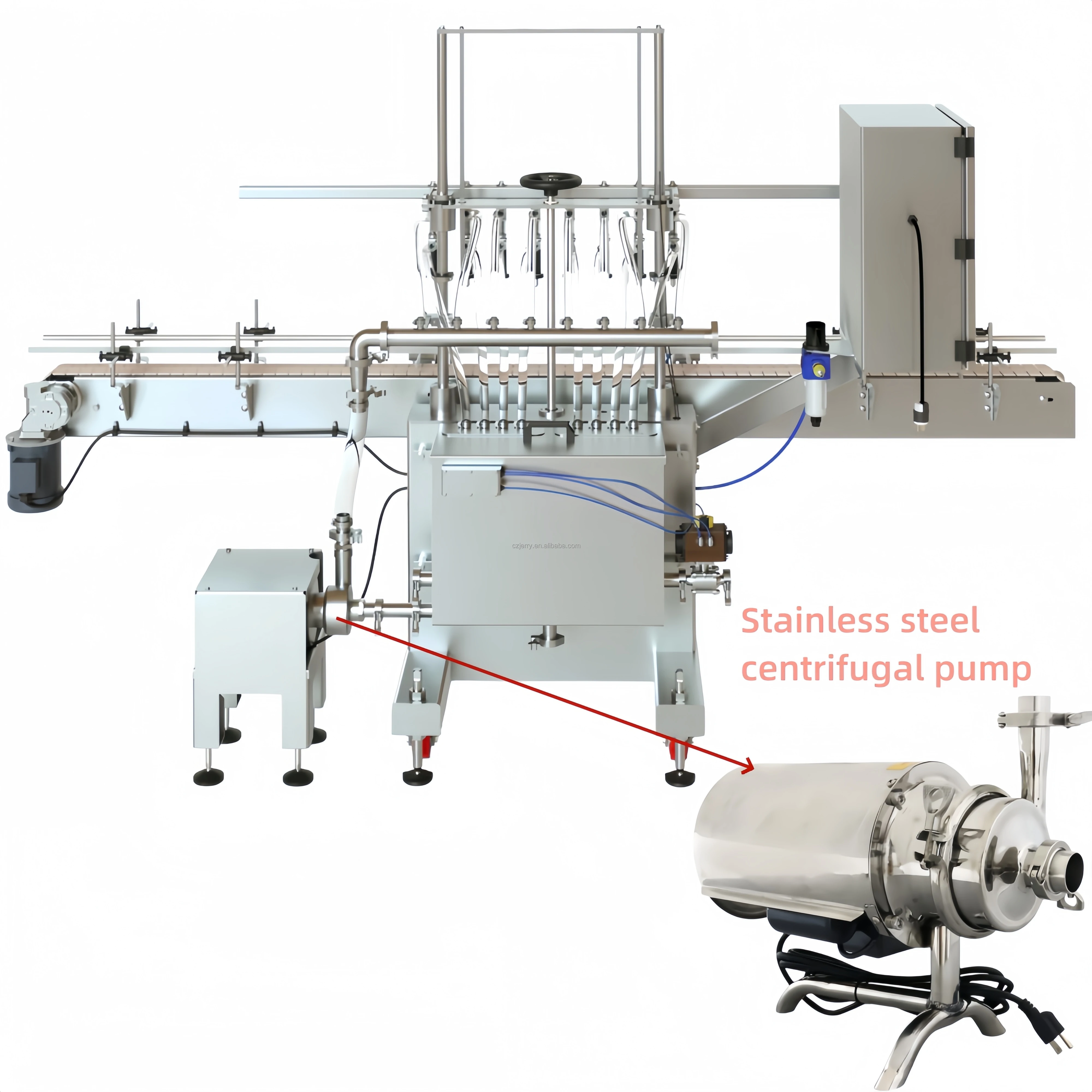 14 Nozzle Automatic Bottle Liquid Overflow Gravity Liquor Filling and Clapping Machine