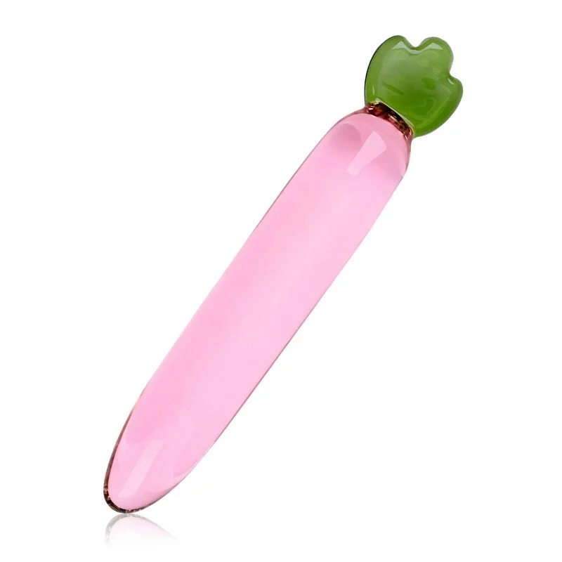 5 Stile Glas-Frucht-Gemüse-Analplug Dildo Sex Vagina Klitoris  G-Punkt-Stimulator Dildo in Gemüseform Frauen-Masturbator Spielzeug