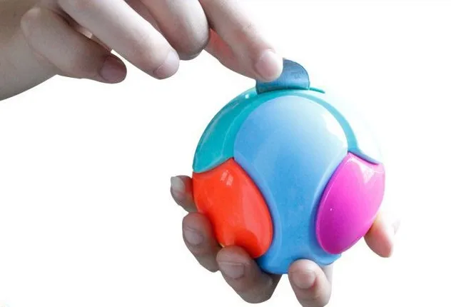 Pequeño juego de rompecabezas de colores, Bola de Banco de monedas