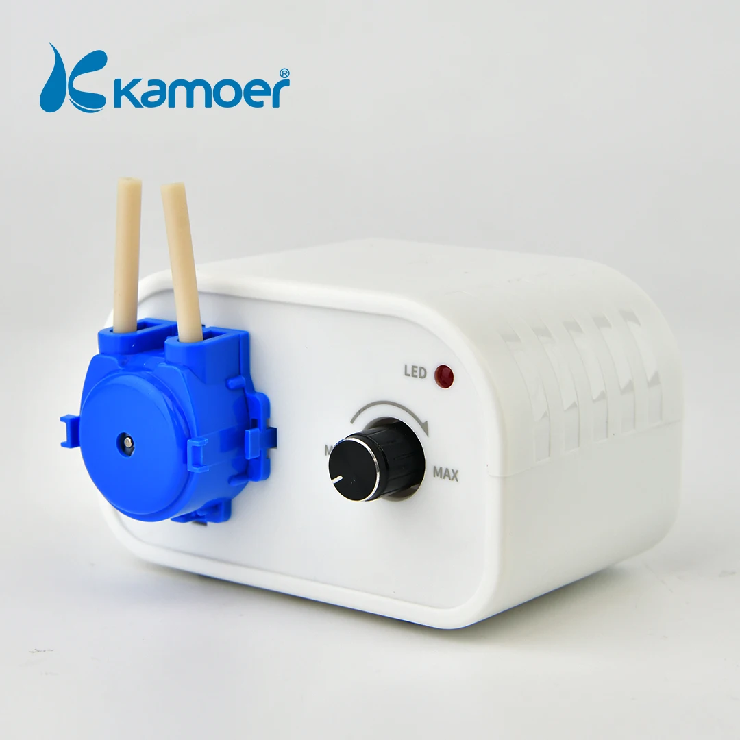 Kamoer NKCP Mini Low Flow Volume Low Pressure Self-priming Micro Circulating Liquid Peristaltic Dosing Pump