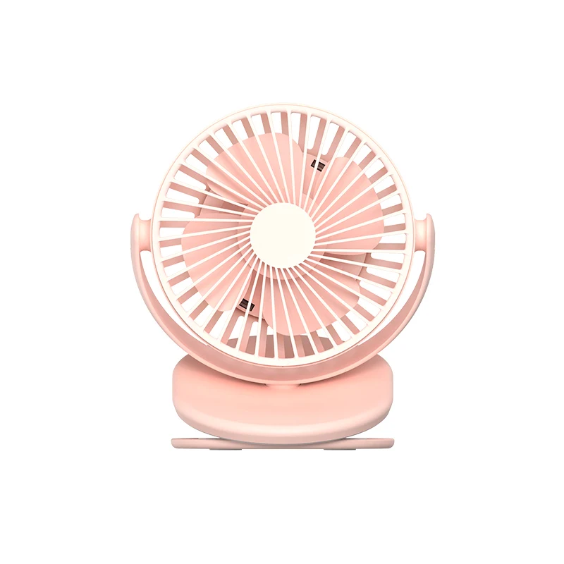 New Clip-On Small Fan Student Dormitory Bed Clip Fan Office Small Desktop Usb Charging Fan Silent
